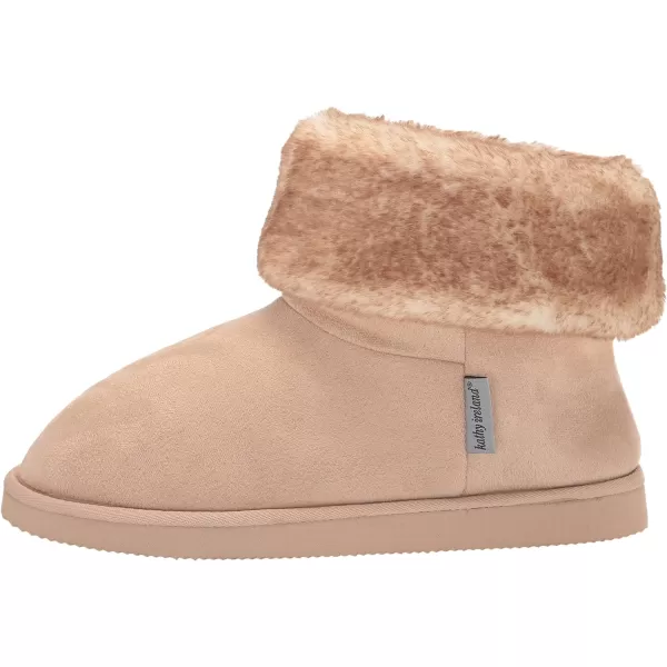 MUKLUK Womens Kathy Ireland Freesia Bootie SlipperTan