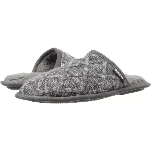 Muk Luks Mens Gavin SlipperGrey