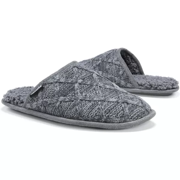 Muk Luks Mens Gavin SlipperGrey