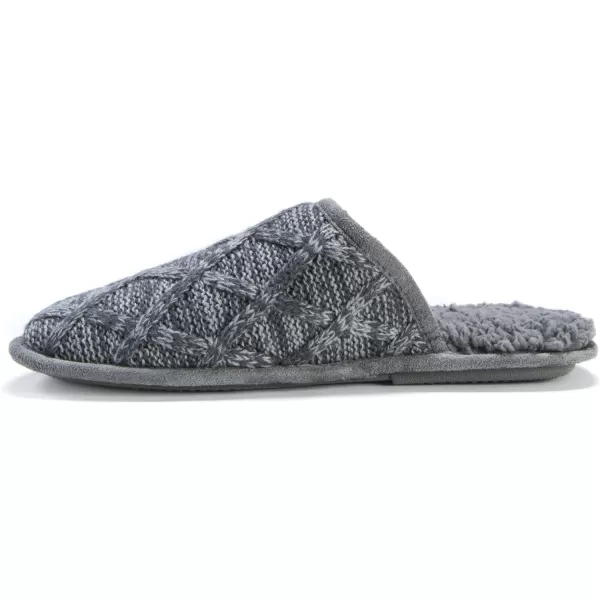 Muk Luks Mens Gavin SlipperGrey