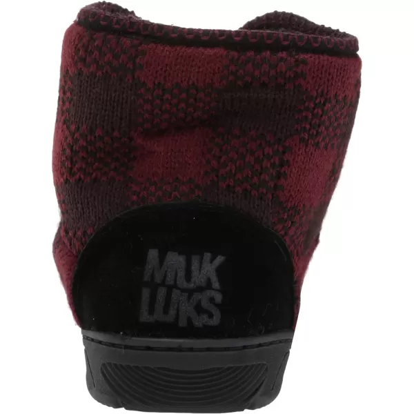 Muk Luks Mens Pull on Style Slipper OxbloodMuk Luks Mens Pull on Style Slipper Oxblood