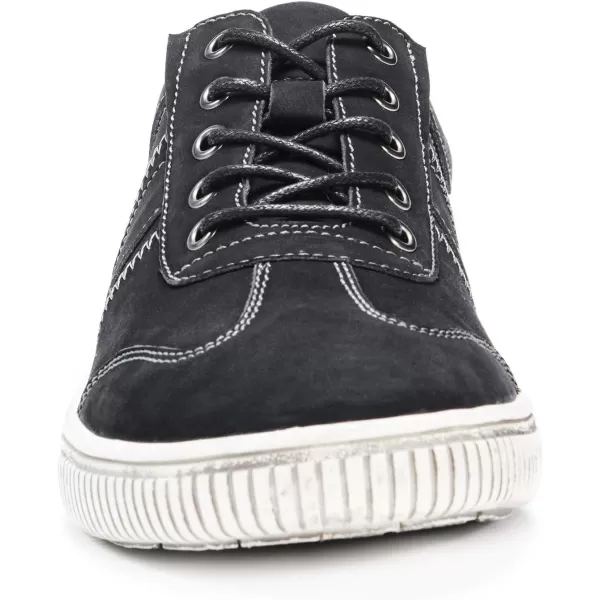 Muk Luks UnisexAdult Mens Nick ShoeBlack SneakerBlack