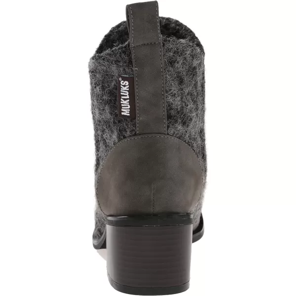 Muk Luks Womens Chloe Short Cowboy BootGrey