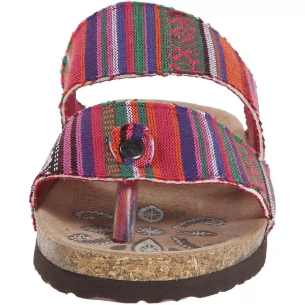 Muk Luks Womens Claire Duo Strapped Fisherman SandalMulti