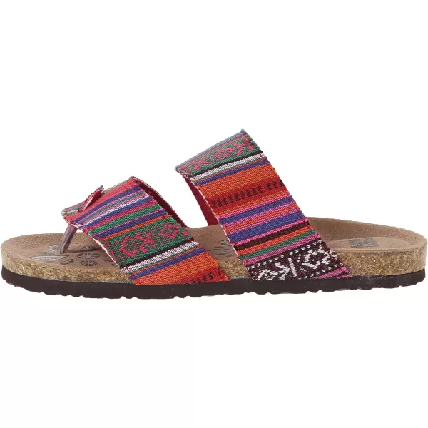 Muk Luks Womens Claire Duo Strapped Fisherman SandalMulti