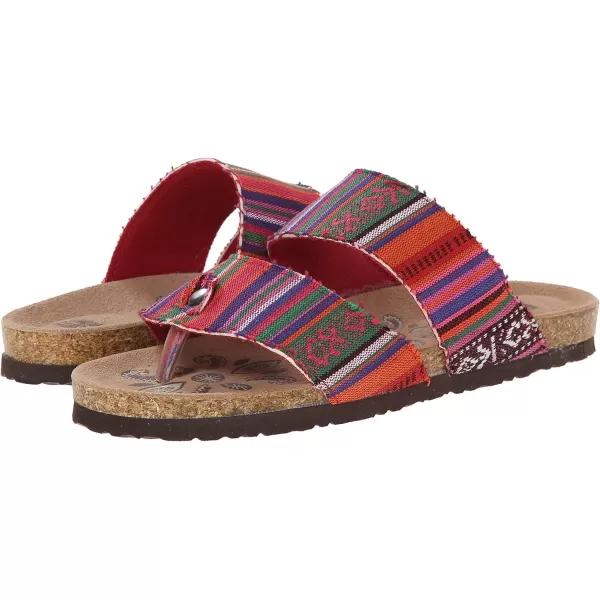 Muk Luks Womens Claire Duo Strapped Fisherman SandalMulti