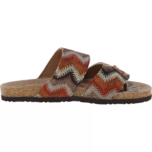 Muk Luks Womens Claire Duo Strapped Fisherman SandalOrange