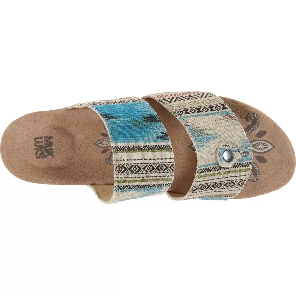 Muk Luks Womens Claire Duo Strapped Fisherman SandalTan