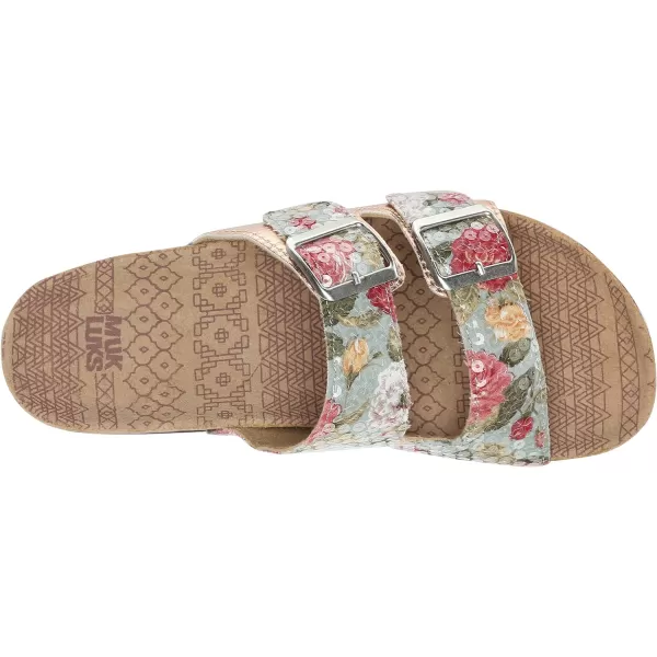 Muk Luks Womens Isla Duo Strapped Fisherman SandalMint