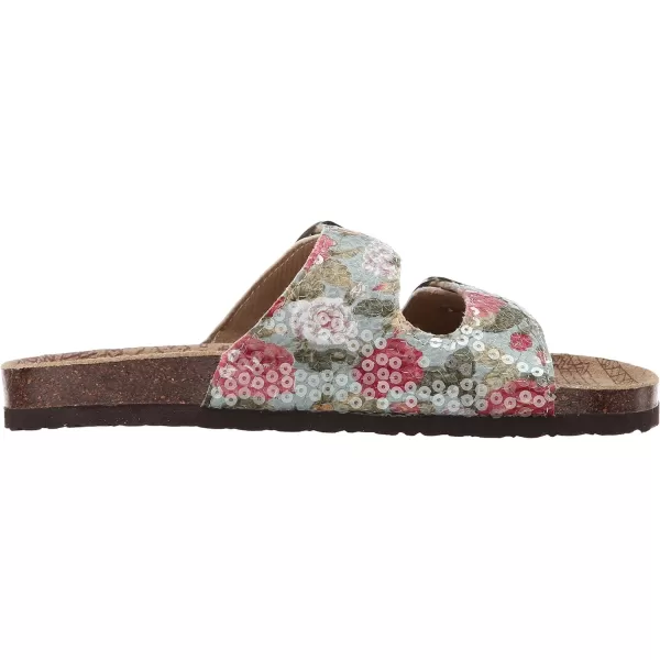 Muk Luks Womens Isla Duo Strapped Fisherman SandalMint