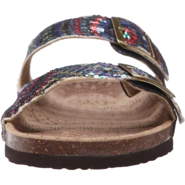 Muk Luks Womens Isla Duo Strapped Fisherman SandalNavy