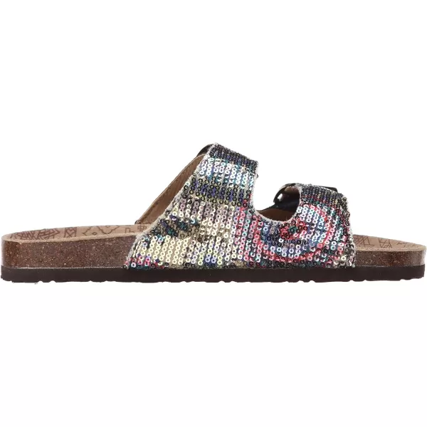 Muk Luks Womens Isla Duo Strapped Fisherman SandalNavy