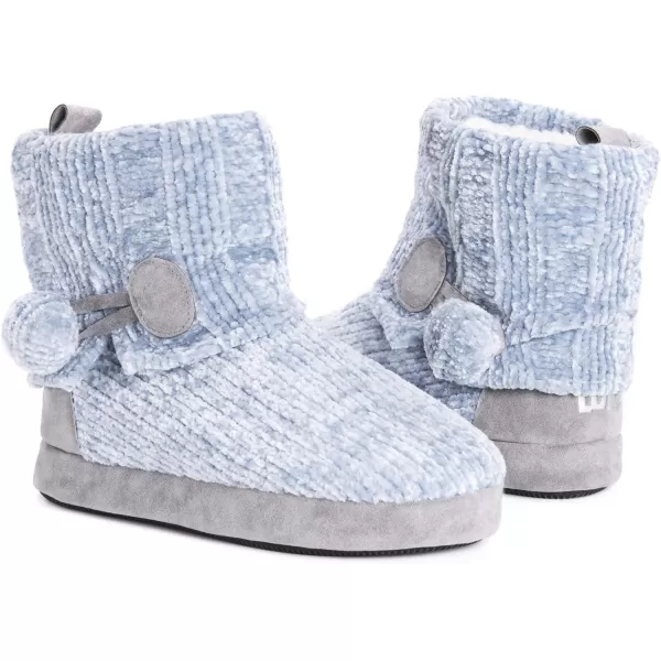 Muk Luks Womens Patti SlipperDusty Blue