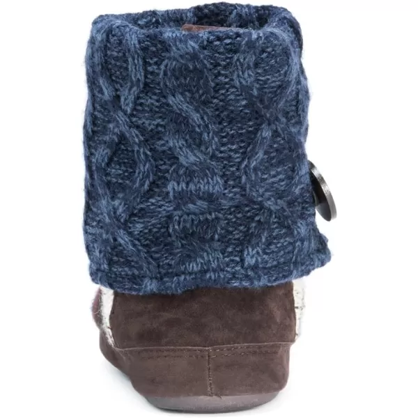 Muk Luks Womens Patti SlipperNavy