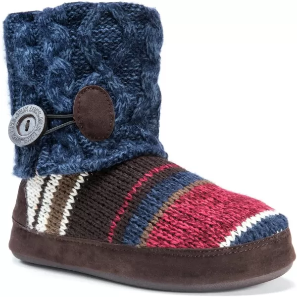 Muk Luks Womens Patti SlipperNavy