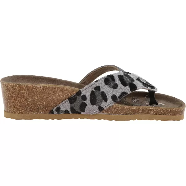Muk Luks Womens Rose Terra Turf Wedge SandalGrey