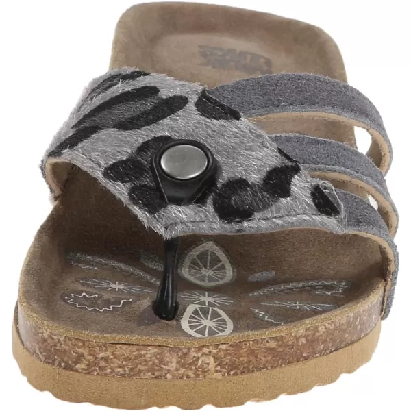 Muk Luks Womens Rose Terra Turf Wedge SandalGrey