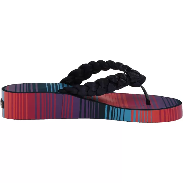 Muk Luks Womens Sierra Wedge Flip FlopNavy