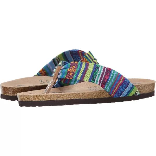 Muk Luks Womens Willow Flip FlopGreen