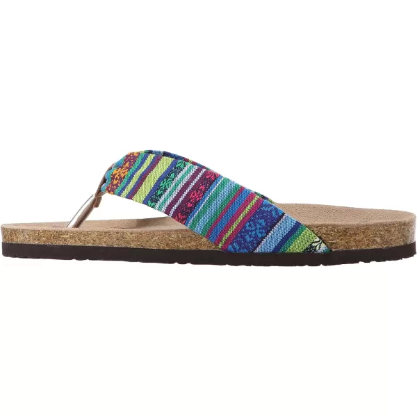 Muk Luks Womens Willow Flip FlopGreen