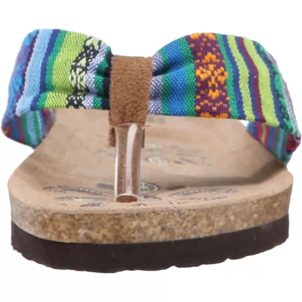 Muk Luks Womens Willow Flip FlopGreen