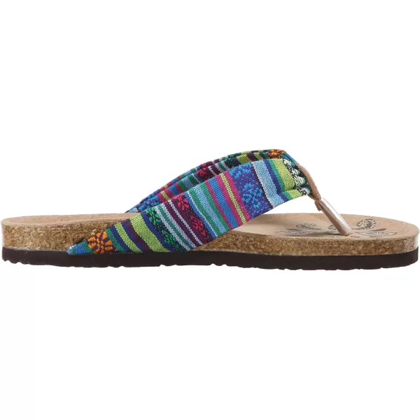 Muk Luks Womens Willow Flip FlopGreen