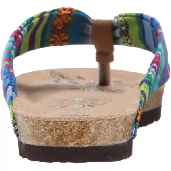 Muk Luks Womens Willow Flip FlopGreen