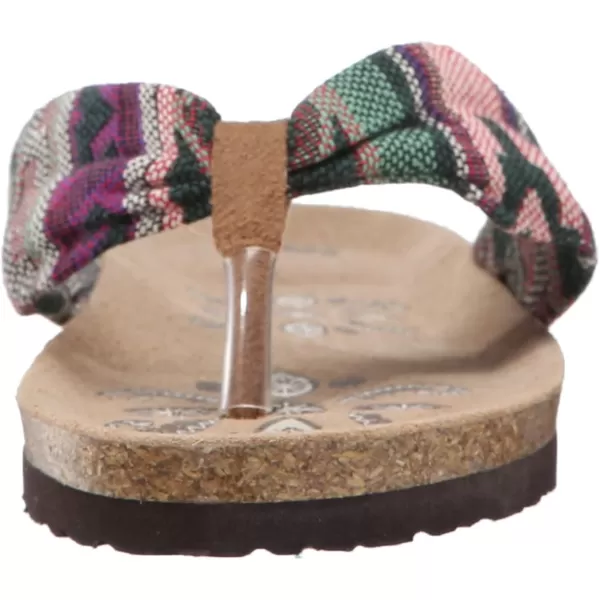 Muk Luks Womens Willow Flip FlopPurple