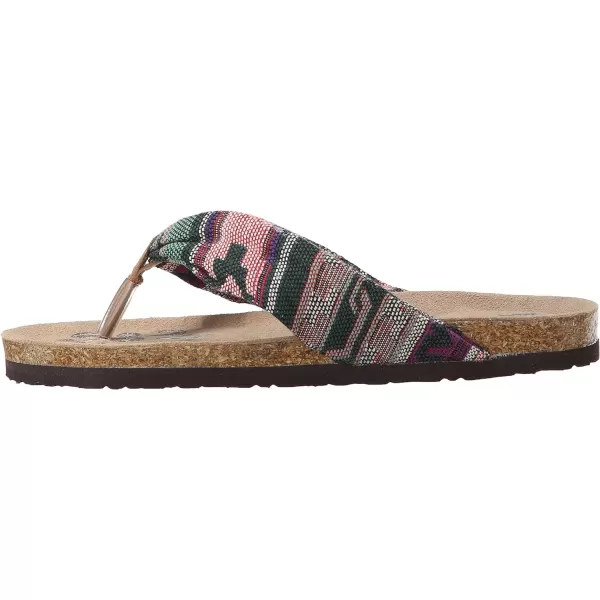 Muk Luks Womens Willow Flip FlopPurple