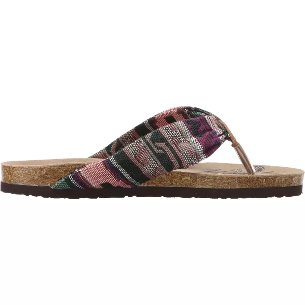 Muk Luks Womens Willow Flip FlopPurple