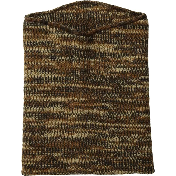 Quietwear Mens Knit NeckupAdventure Brown