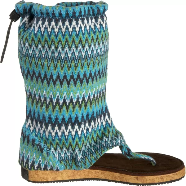 Sun Luks by Muk Luks Womens Bella SandalTurquoise