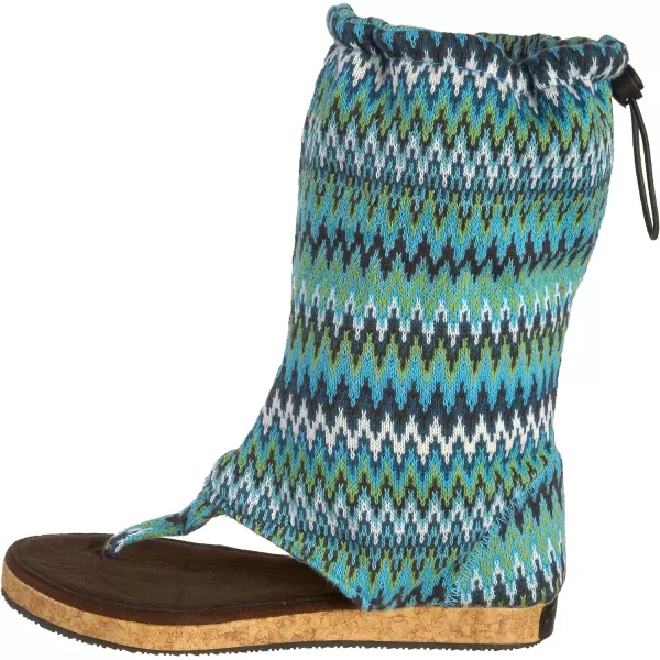 Sun Luks by Muk Luks Womens Bella SandalTurquoise