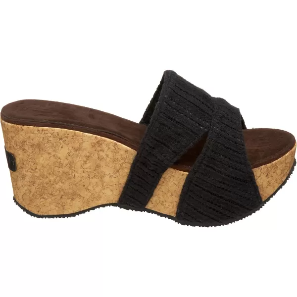 Sun Luks by Muk Luks Womens Duomo SandalBlack