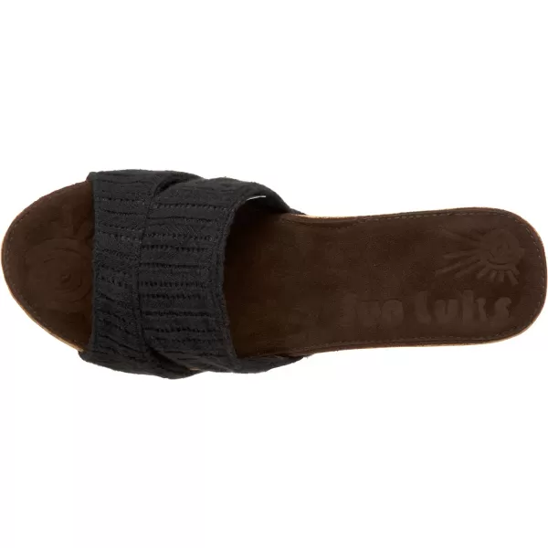 Sun Luks by Muk Luks Womens Duomo SandalBlack