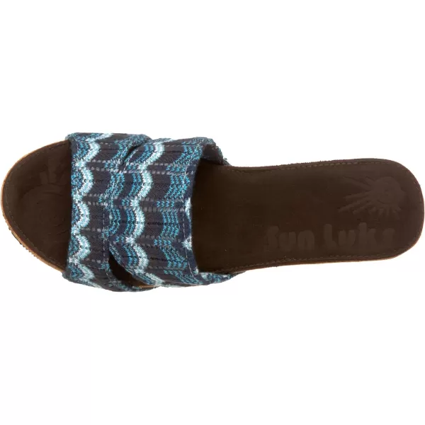 Sun Luks by Muk Luks Womens Duomo SandalDenim