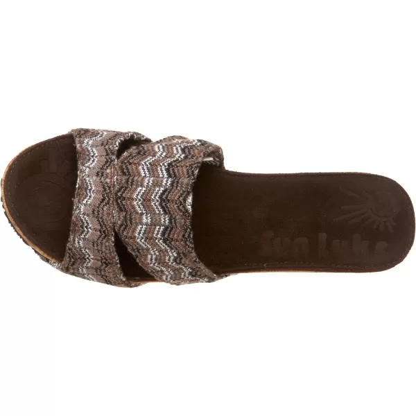 Sun Luks by Muk Luks Womens Duomo SandalDesert