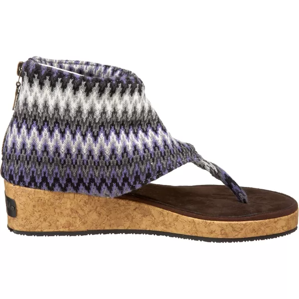 Sun Luks by Muk Luks Womens Gondola SandalAmethyst