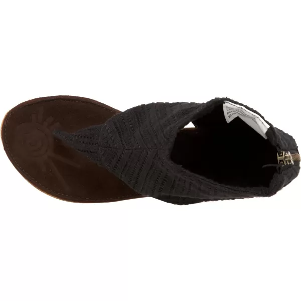 Sun Luks by Muk Luks Womens Gondola SandalBlack