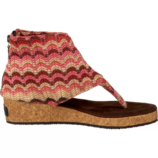 Sun Luks by Muk Luks Womens Gondola SandalCoral