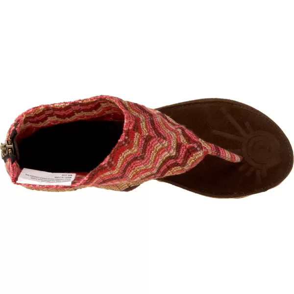 Sun Luks by Muk Luks Womens Gondola SandalCoral