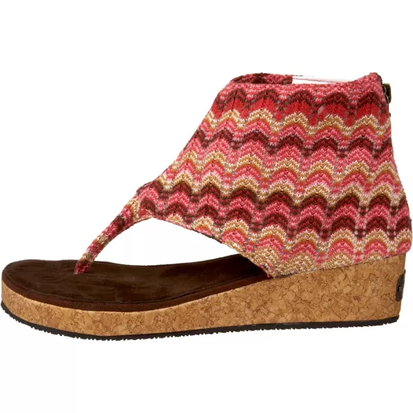 Sun Luks by Muk Luks Womens Gondola SandalCoral