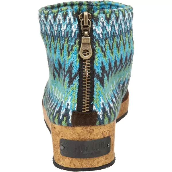 Sun Luks by Muk Luks Womens Gondola SandalTurquoise