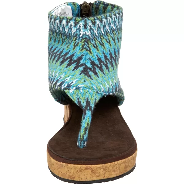 Sun Luks by Muk Luks Womens Gondola SandalTurquoise