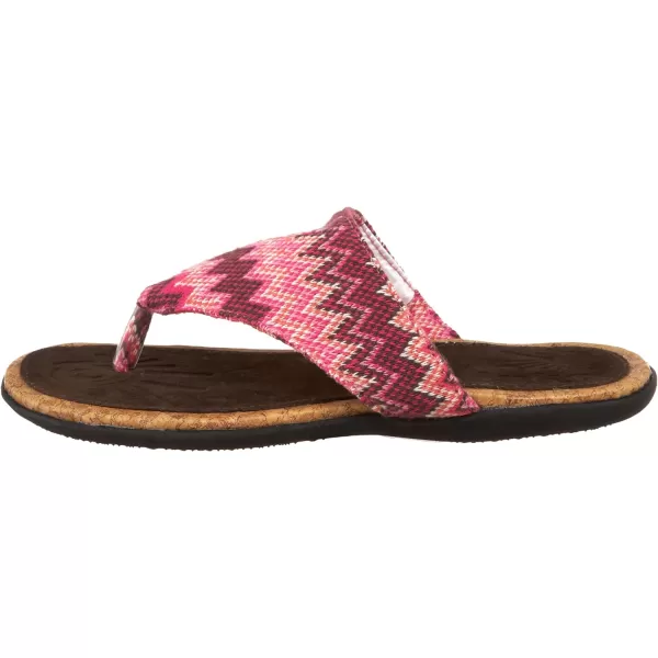 Sun Luks by Muk Luks Womens Roman Sandal17463320Berry