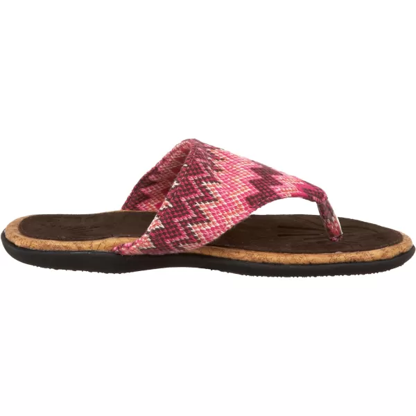 Sun Luks by Muk Luks Womens Roman Sandal17463320Berry