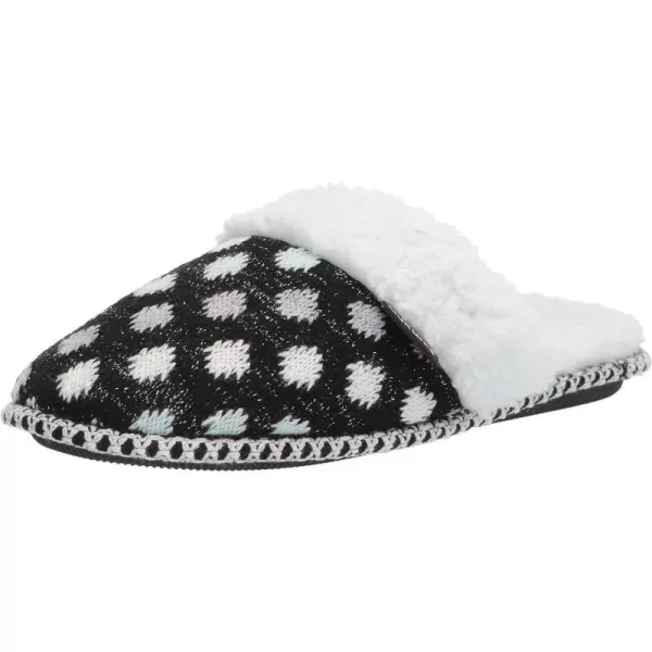 BETSEY JOHNSON Womens Scuff SlipperBlackMint