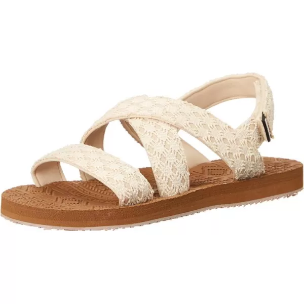 LUKEES by MUK LUKS Womens Sand Games SandalsOatmeal