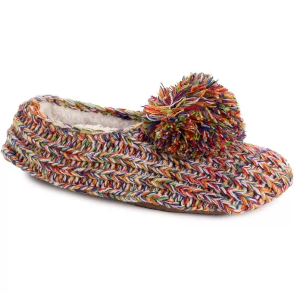 MUK LUKS Ballerina Womens SlipperRainbow