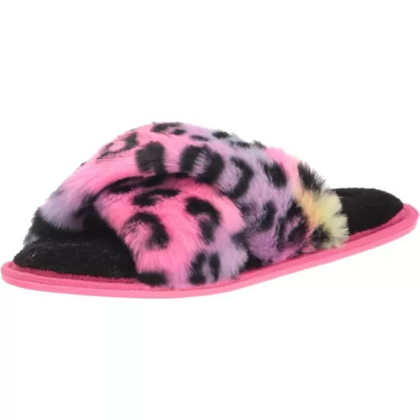 MUK LUKS LUKEES Womens Lara SlippersRainbow Leopard